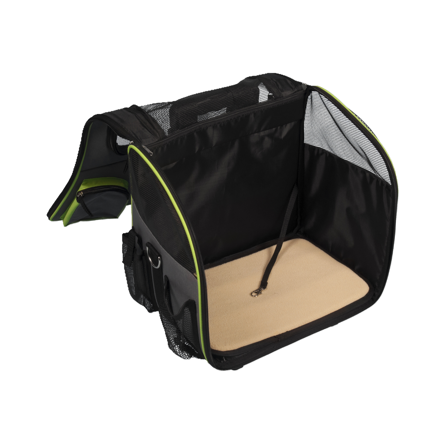 Trolley Maggy Grau/Fluo – Rollen statt Schleppen