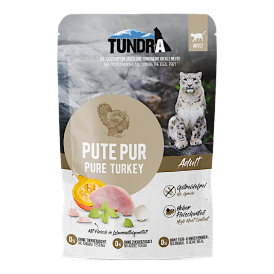 Tundra Cat - Frischebeutel Pute pur