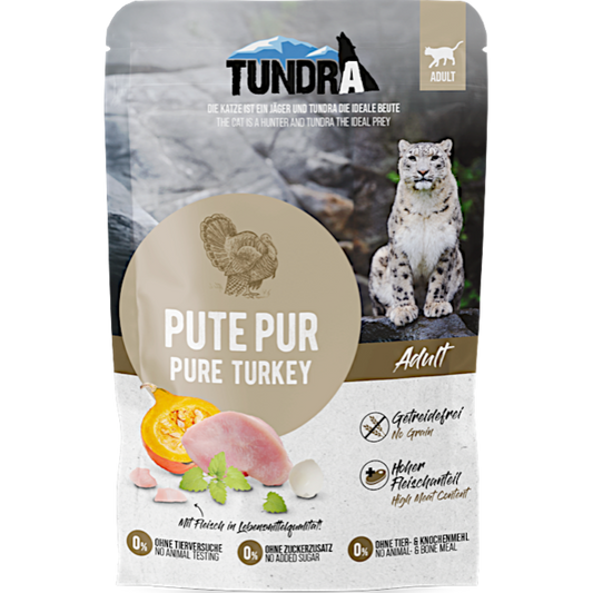 Tundra Cat - Frischebeutel mit Pute pur