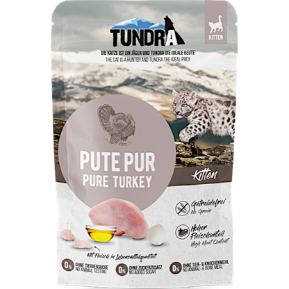 Tundra Cat - Frischebeutel mit Pute pur für Kitten