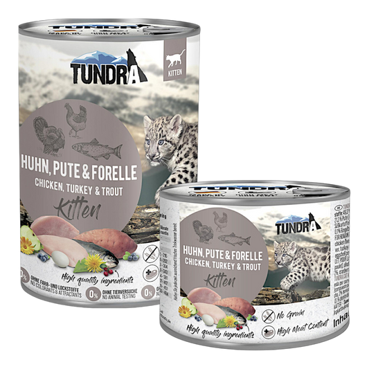 Tundra Cat - Huhn, Pute & Forelle für Kitten