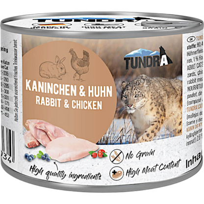 Tundra Cat - Kaninchen & Huhn