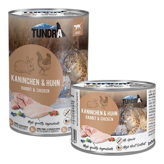 Tundra Cat - Kaninchen & Huhn