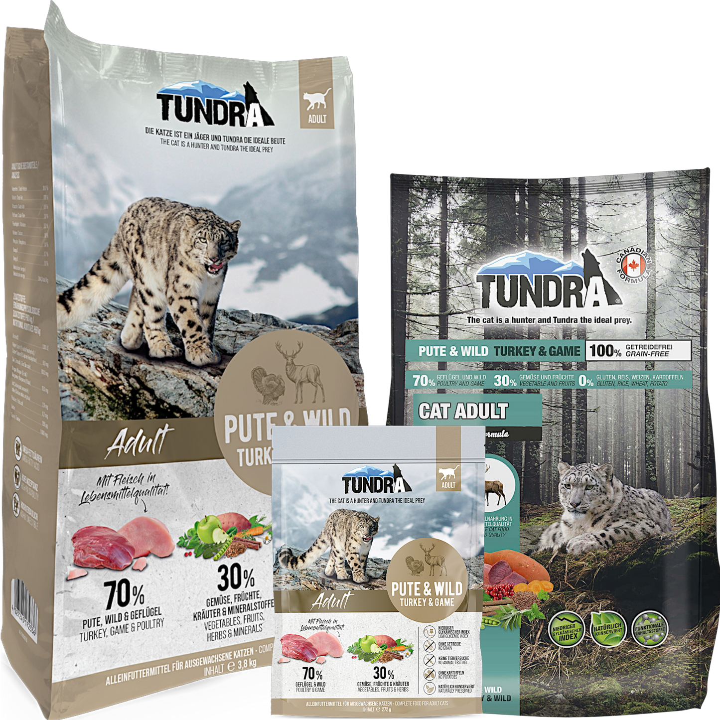 Tundra Cat - Pute & Wild