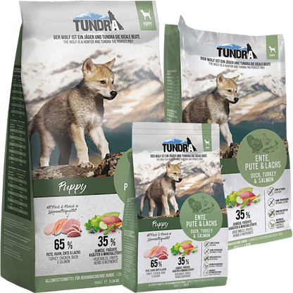 Tundra Dog - Ente, Pute & Lachs für Welpen