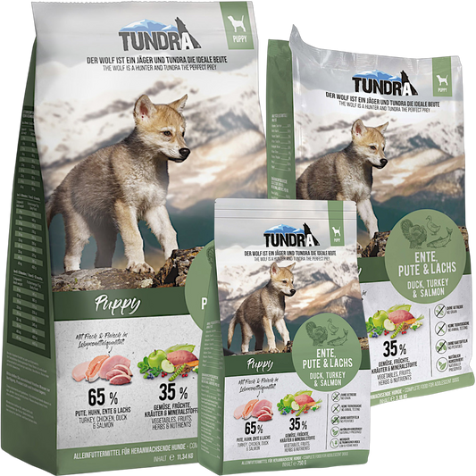 Tundra Dog - Ente, Pute & Lachs für Welpen