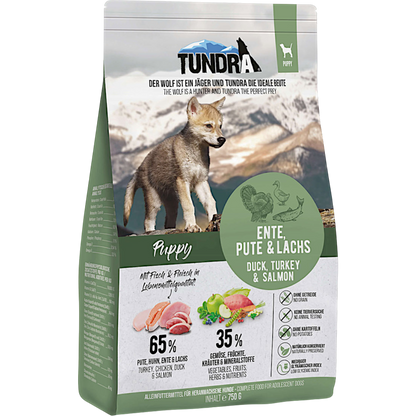 Tundra Dog - Ente, Pute & Lachs für Welpen