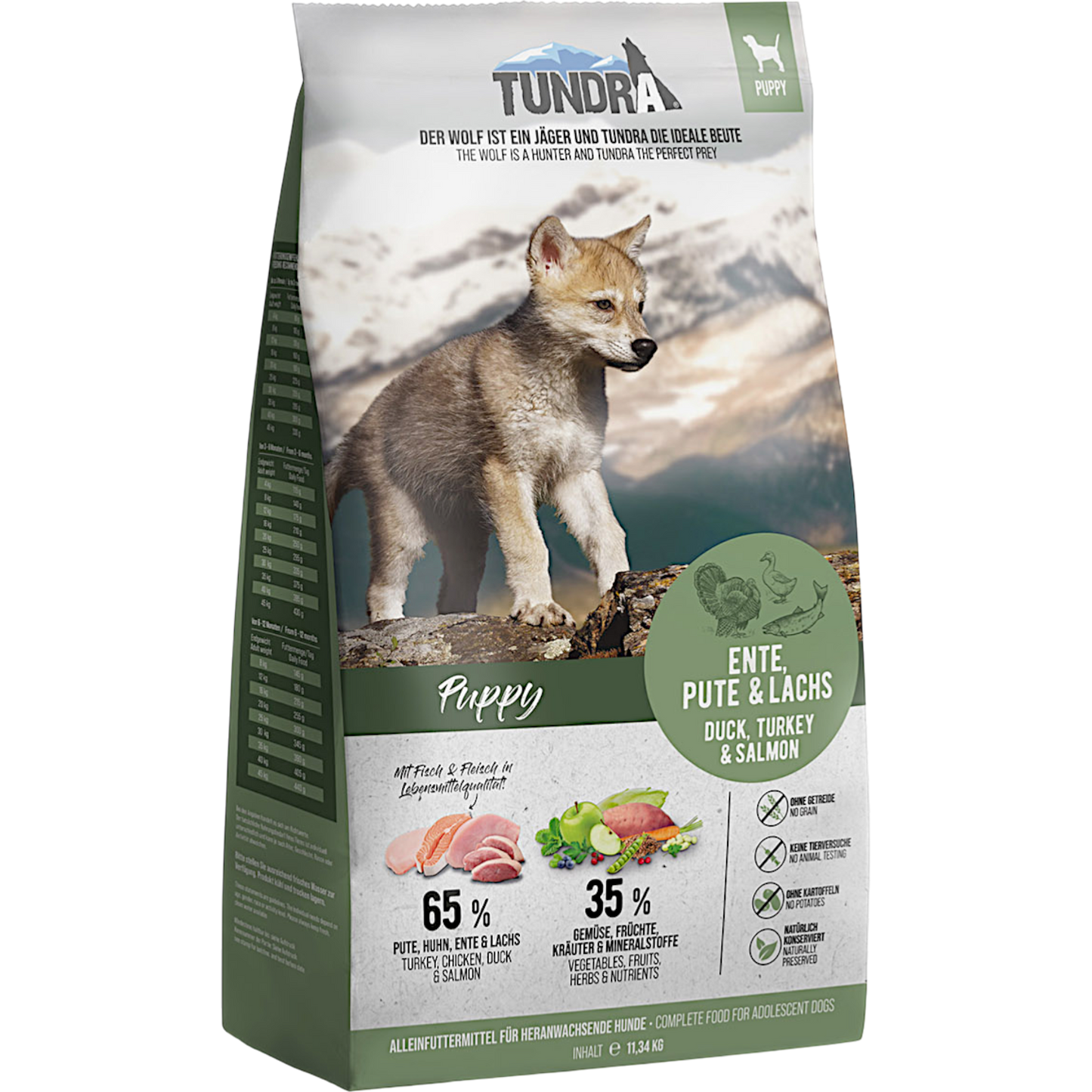Tundra Dog - Ente, Pute & Lachs für Welpen