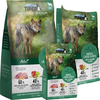 Tundra Dog - Hirsch, Ente & Lachs