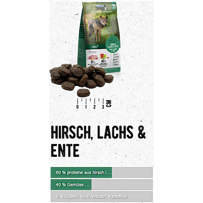 Tundra Dog - Hirsch, Ente & Lachs