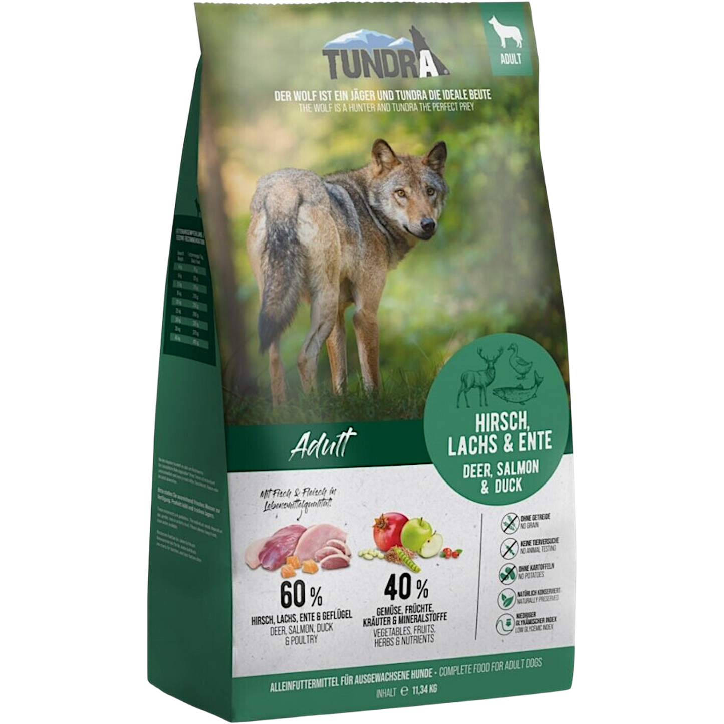 Tundra Dog - Hirsch, Ente & Lachs