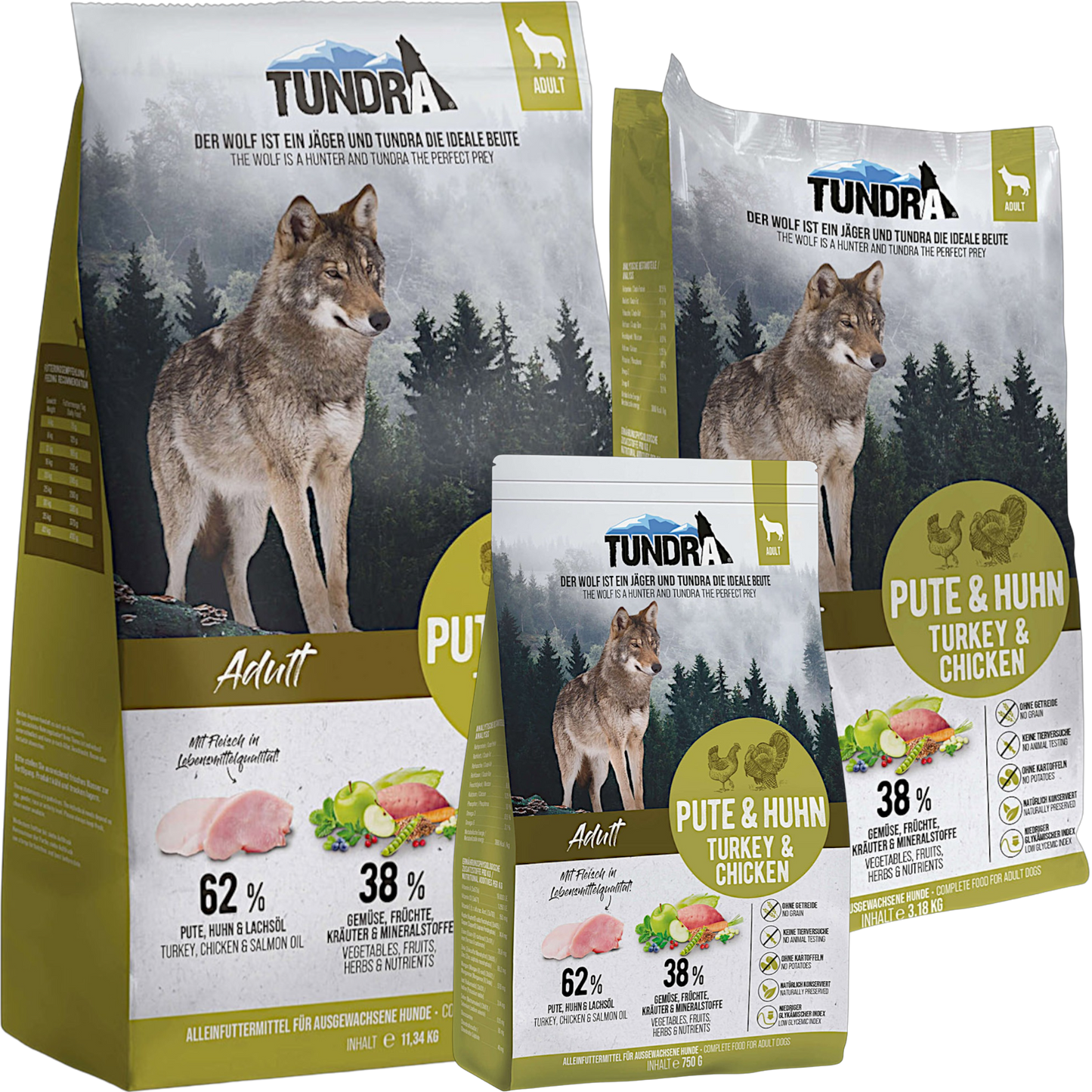Tundra Dog - Pute & Huhn