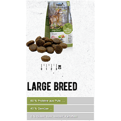 Tundra Dog - Pute, Huhn & Hering für große Hunde