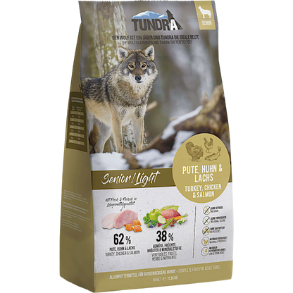 Tundra Dog - Pute, Huhn & Lachs Light für Senior