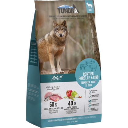 Tundra Dog - Rentier, Forelle & Rind