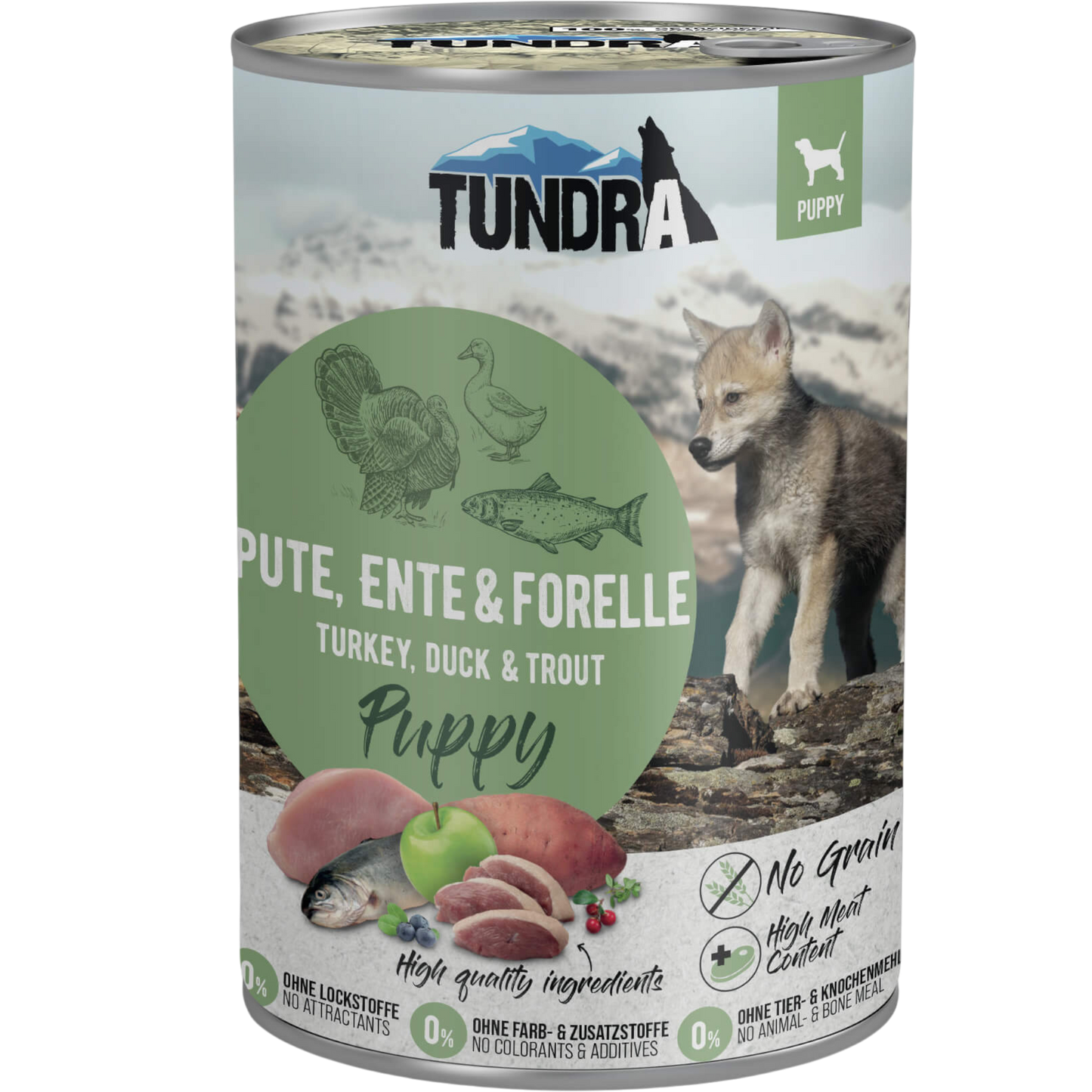 Tundra Dog - Pute, Ente &  Forelle für Welpen
