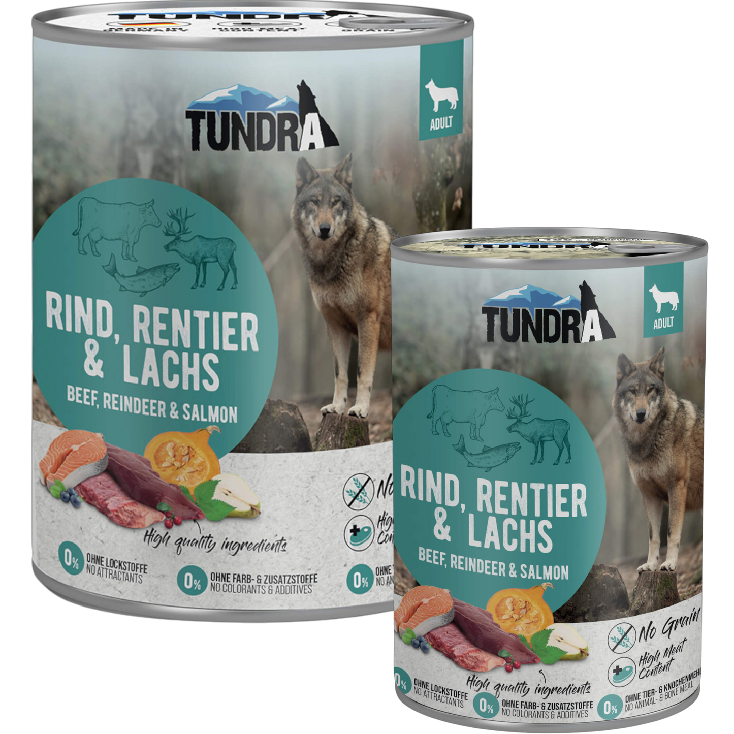 Tundra Dog - Rind, Rentier & Lachs