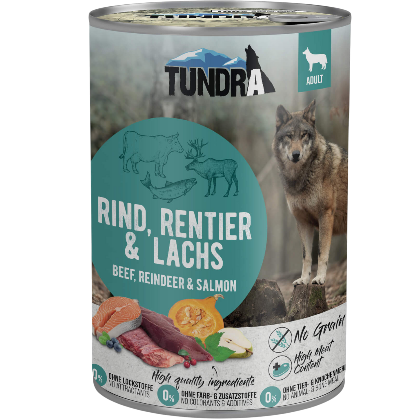 Tundra Dog - Rind, Rentier & Lachs