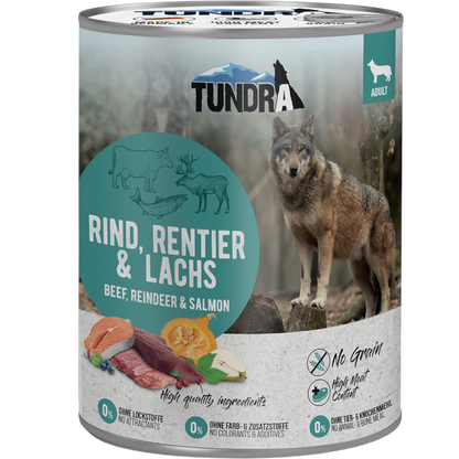 Tundra Dog - Rind, Rentier & Lachs