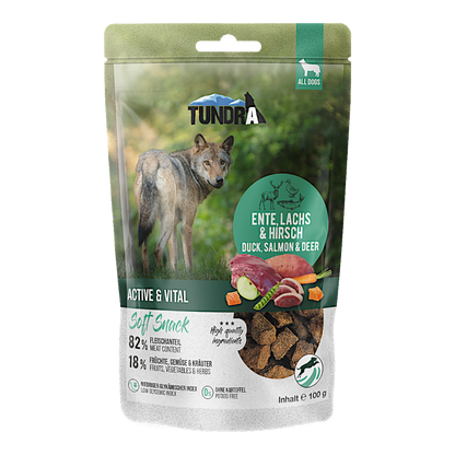 Tundra Dog - Active & Vital mit Ente, Lachs & Hirsch