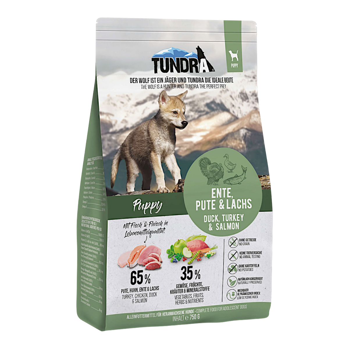 Tundra Dog - Ente, Pute & Lachs für Welpen