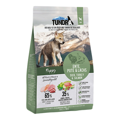 Tundra Dog - Ente, Pute & Lachs für Welpen