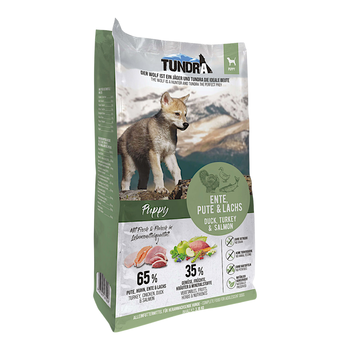 Tundra Dog - Ente, Pute & Lachs für Welpen