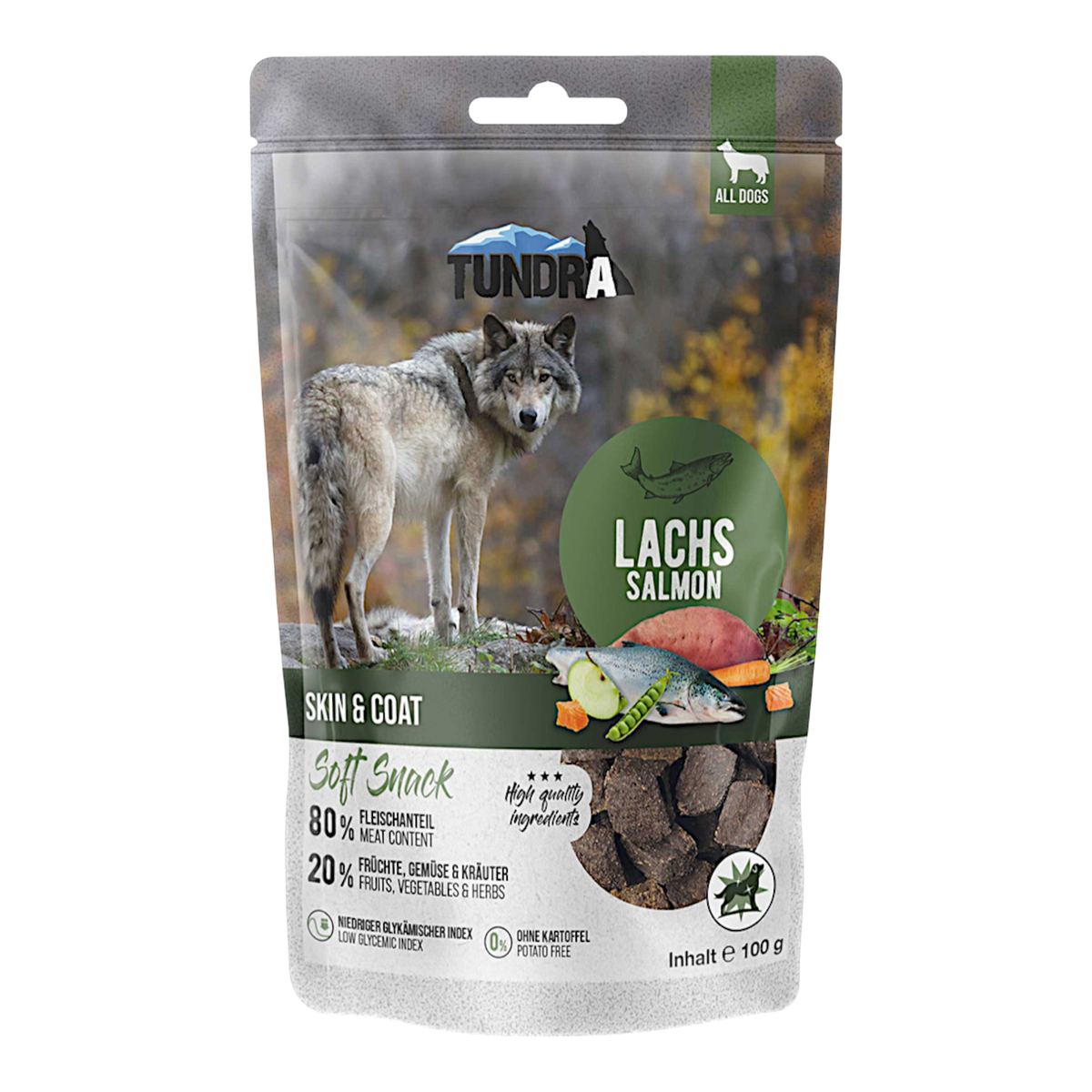 Tundra Dog - Haut & Fell Lachs