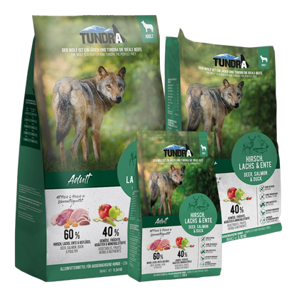 Tundra Dog - Hirsch, Ente & Lachs