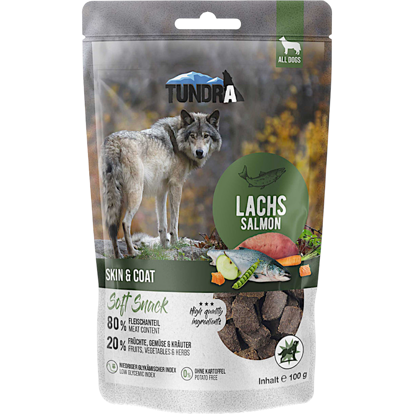 Tundra Dog - Lachs / Haut & Fell
