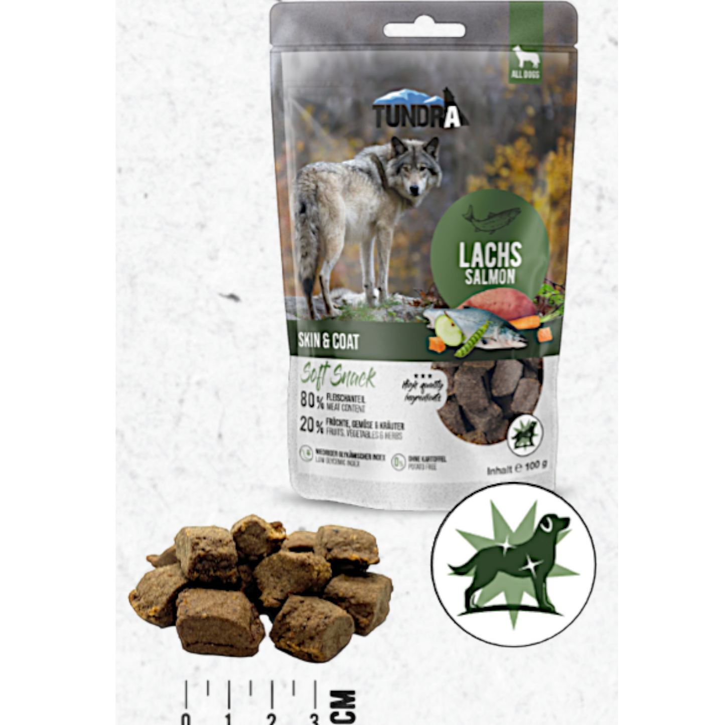 Tundra Dog - Lachs / Haut & Fell