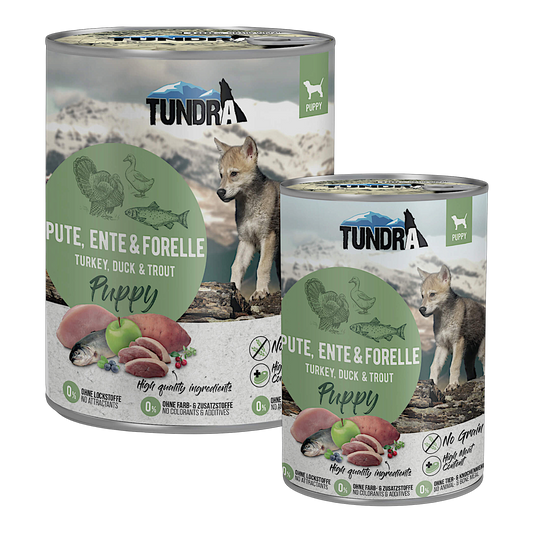 Tundra Dog - Pute, Ente & Forelle für Welpen