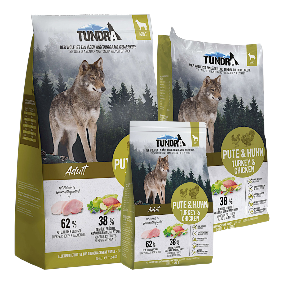 Tundra Dog - Pute & Huhn