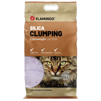 Ultrafeine Silikat-Katzenstreu – Klumpend, natürlich & perfekt für Allergiker