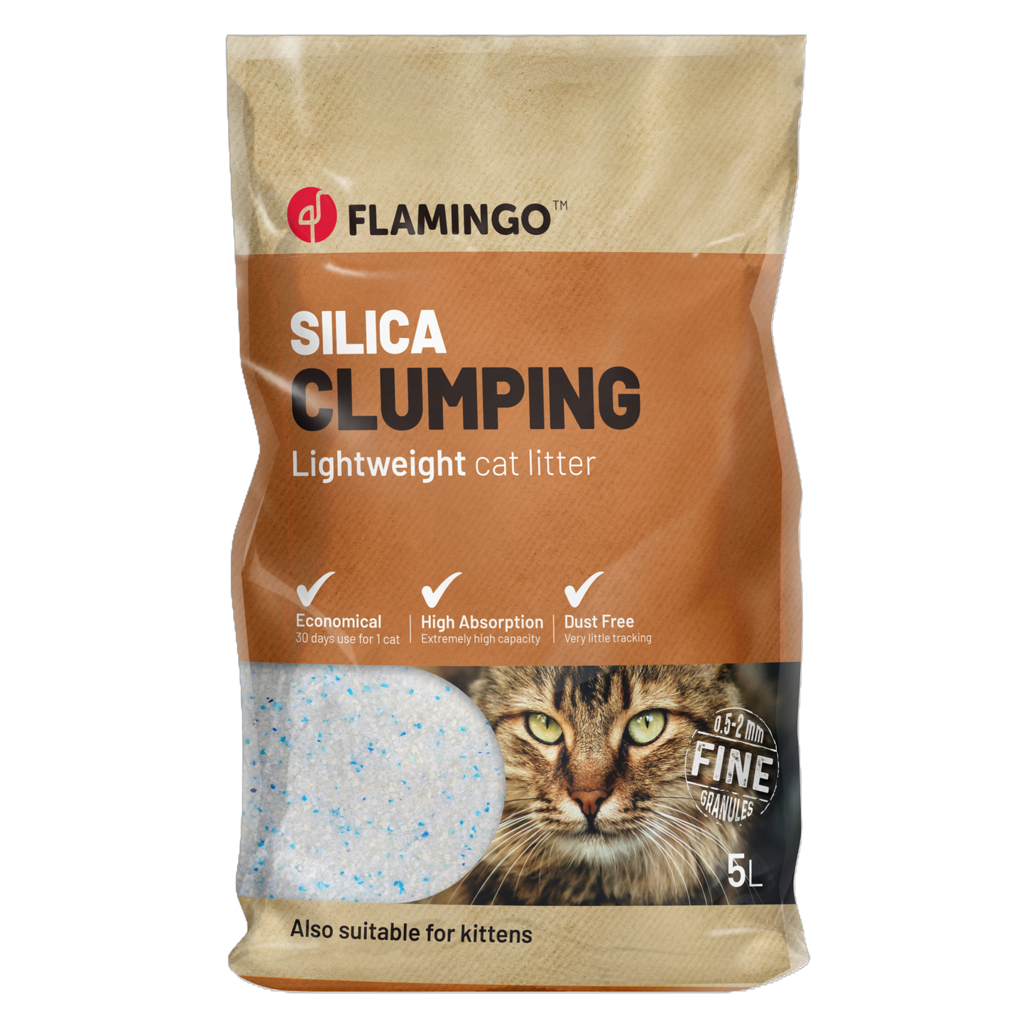 Ultrafeine Silikat-Katzenstreu – Klumpend, natürlich & perfekt für Allergiker