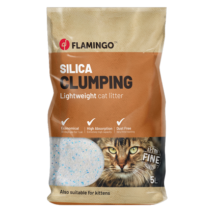 Ultrafeine Silikat-Katzenstreu – Klumpend, natürlich & perfekt für Allergiker