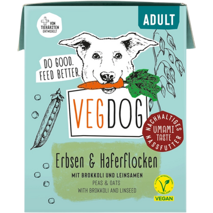 VegDog - ADULT Erbsen & Haferflocken