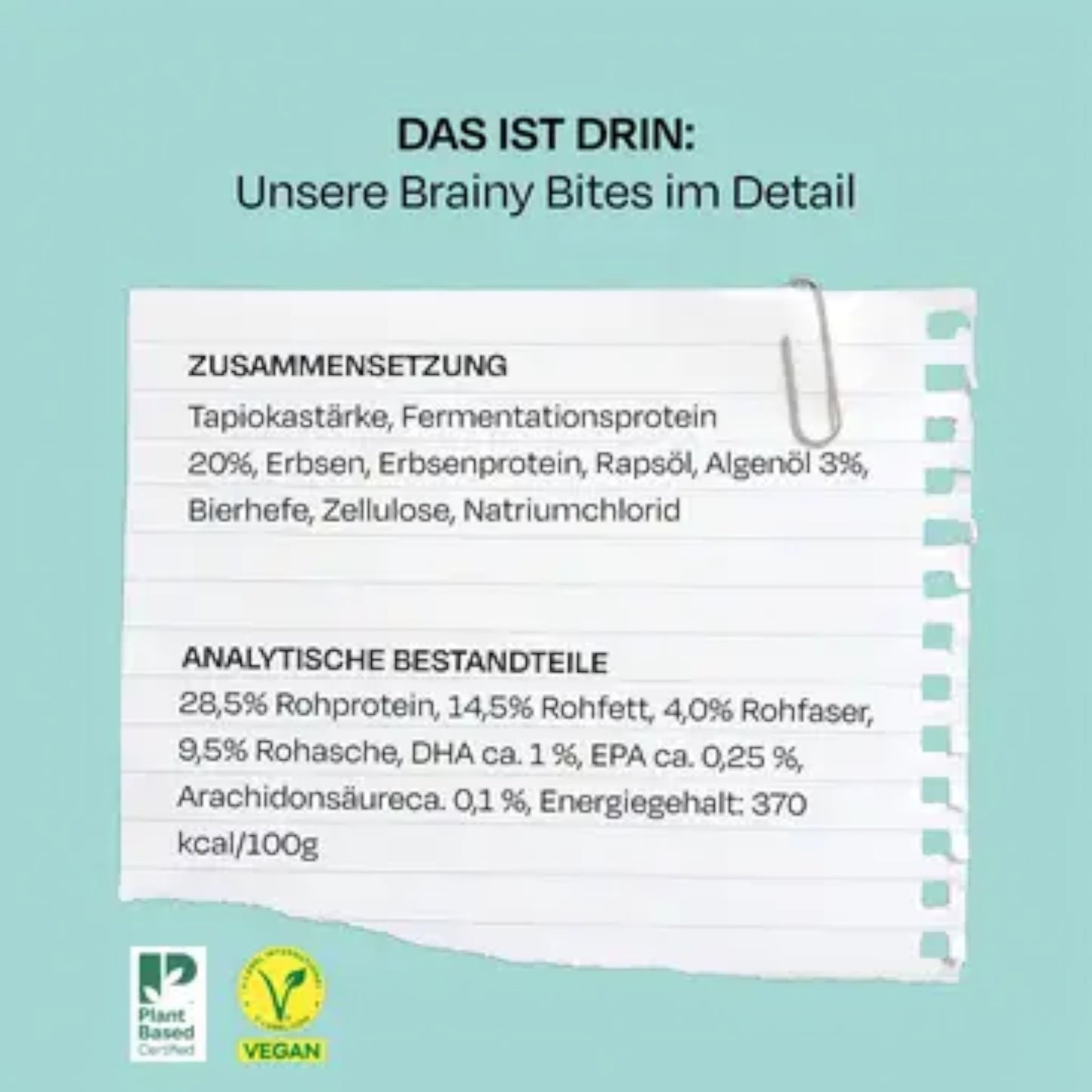 VegDog - BRAINY BITES