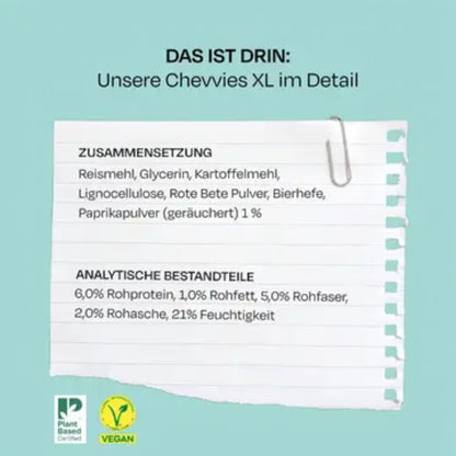 VegDog - CHEVVIES XL