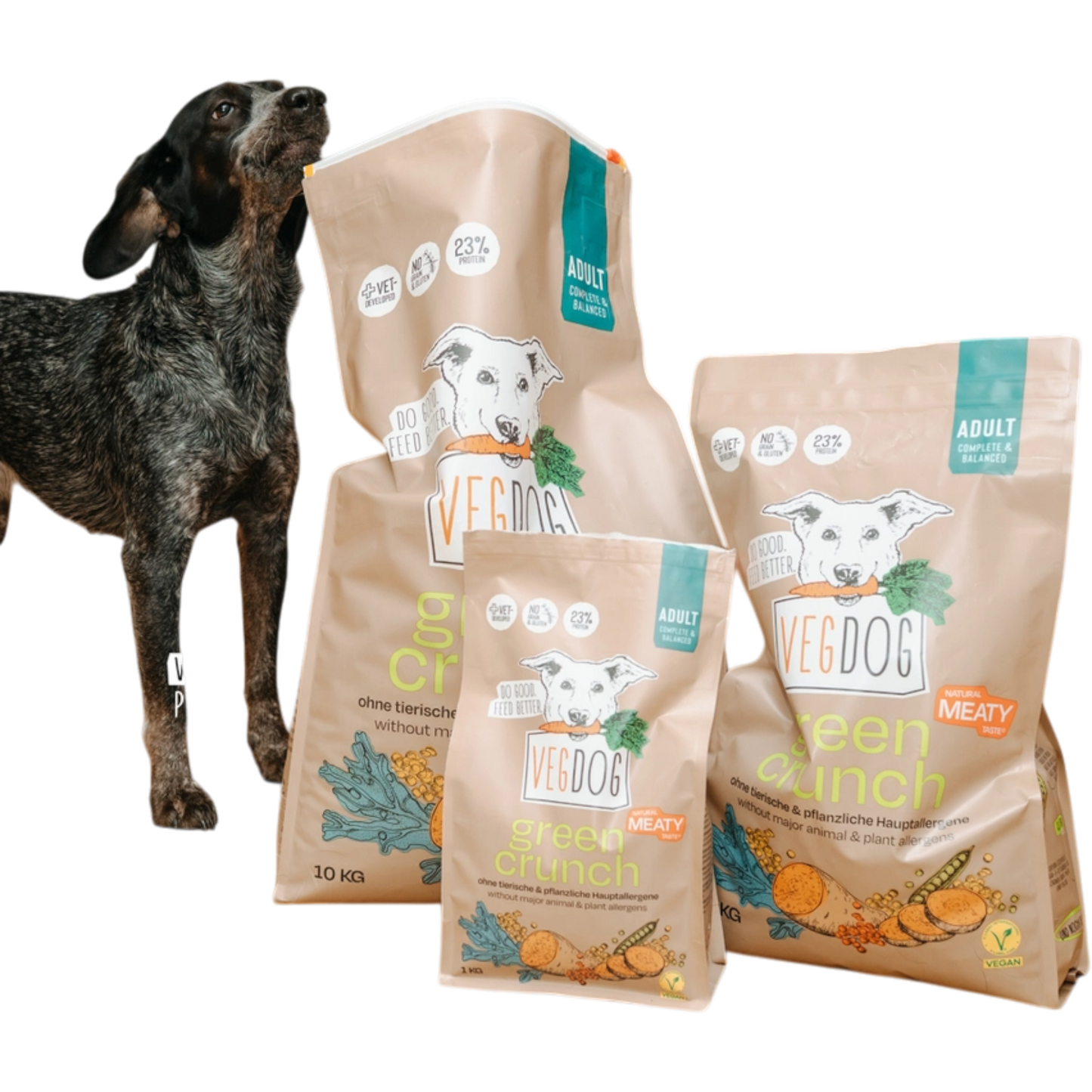 VegDog - GREEN CRUNCH Trockenfutter