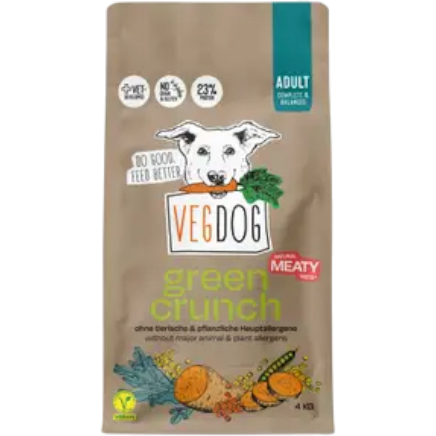 VegDog - GREEN CRUNCH Trockenfutter
