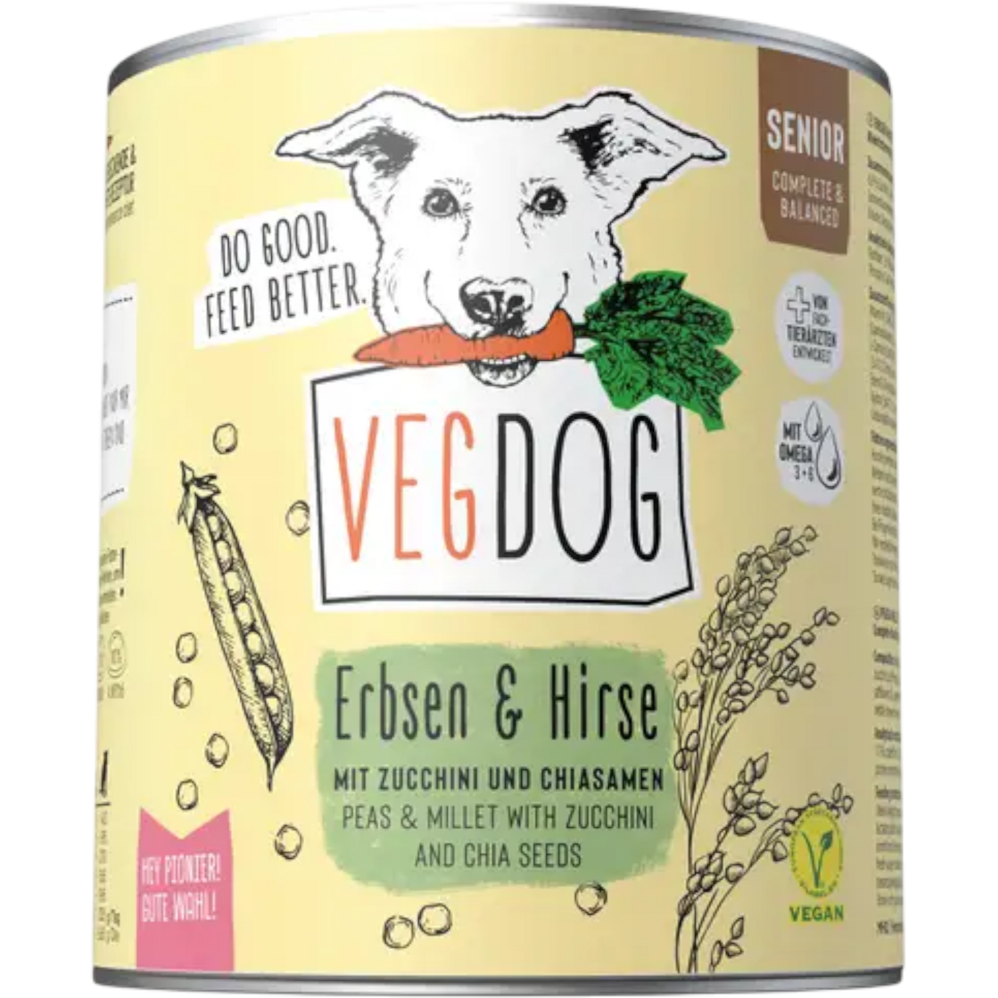 VEGDOG Senior Nassfutter – Vegan für ältere Hunde – Dein Fellnasen Shop