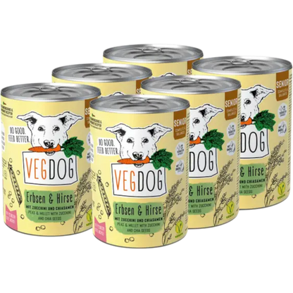 VegDog - SENIOR Erbsen & Hirse