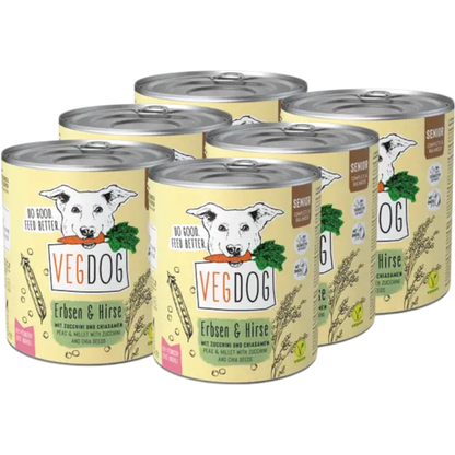 VegDog - SENIOR Erbsen & Hirse