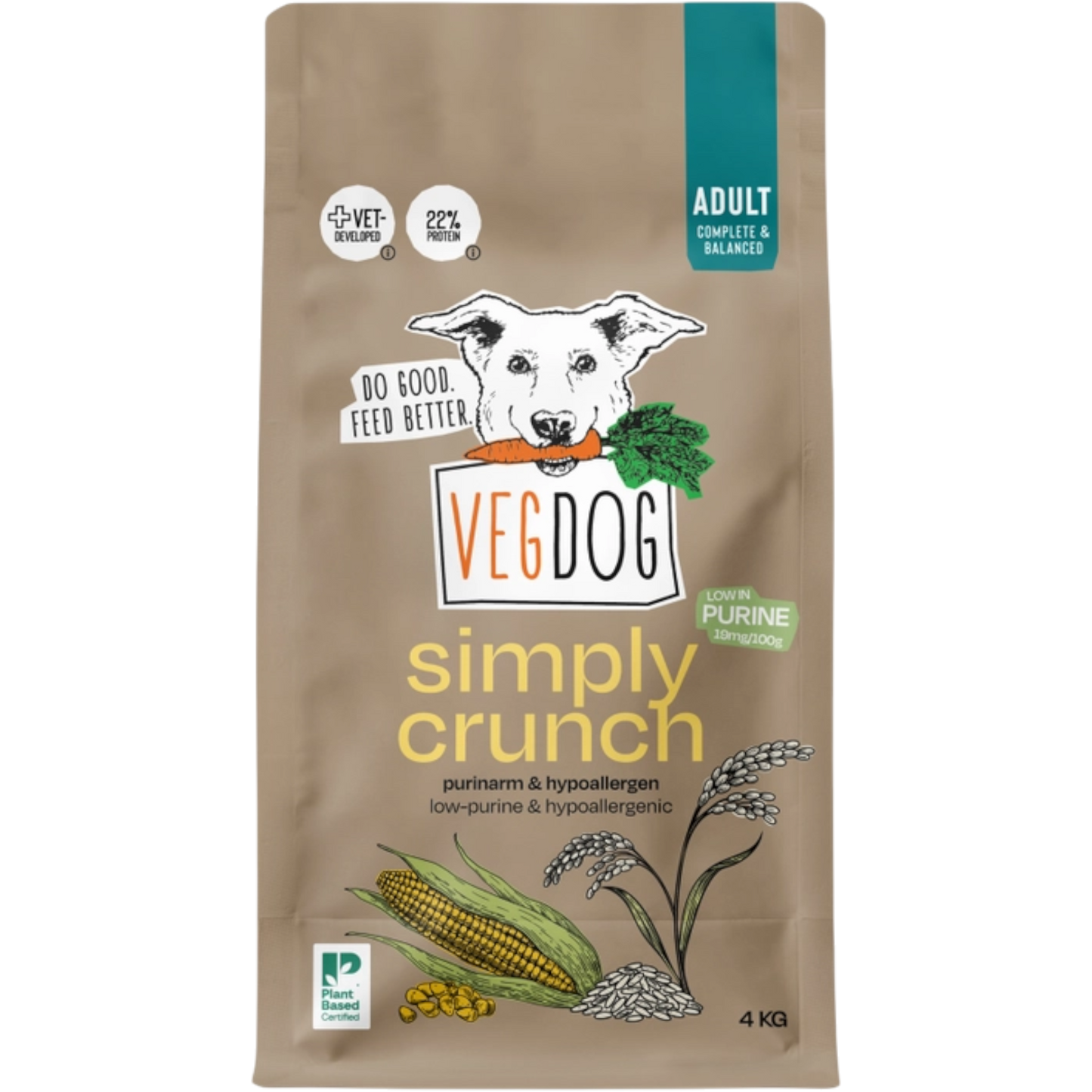 VegDog - SIMPLY CRUNCH Trockenfutter