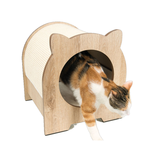 Vesper Minou – Stylisches Kratzmöbel & gemütliches Versteck für Katzen