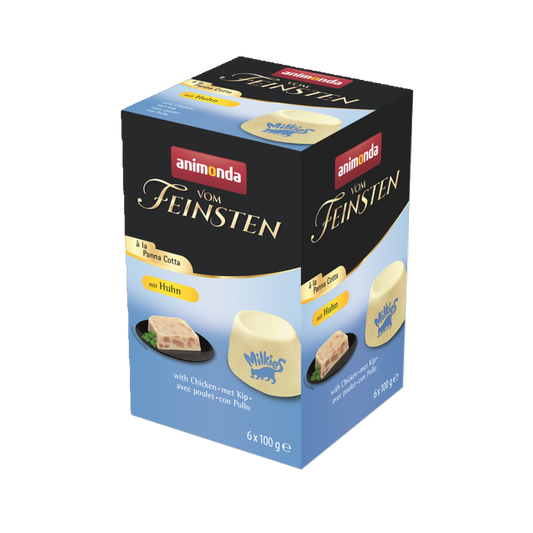 Vom Feinsten Adult á la Panna Cotta mit Huhn