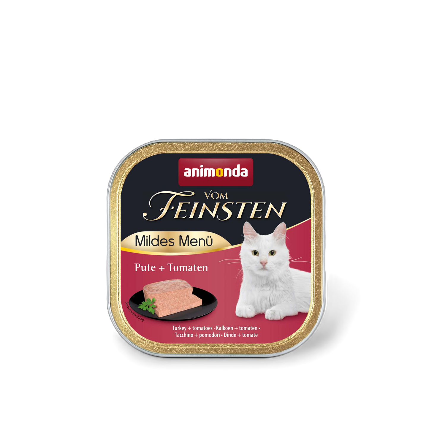 Vom Feinsten Adult Mildes Menü – Pute + Tomaten Sanfter Genuss, klar fokussiert auf Verträglichkeit und Qualität.