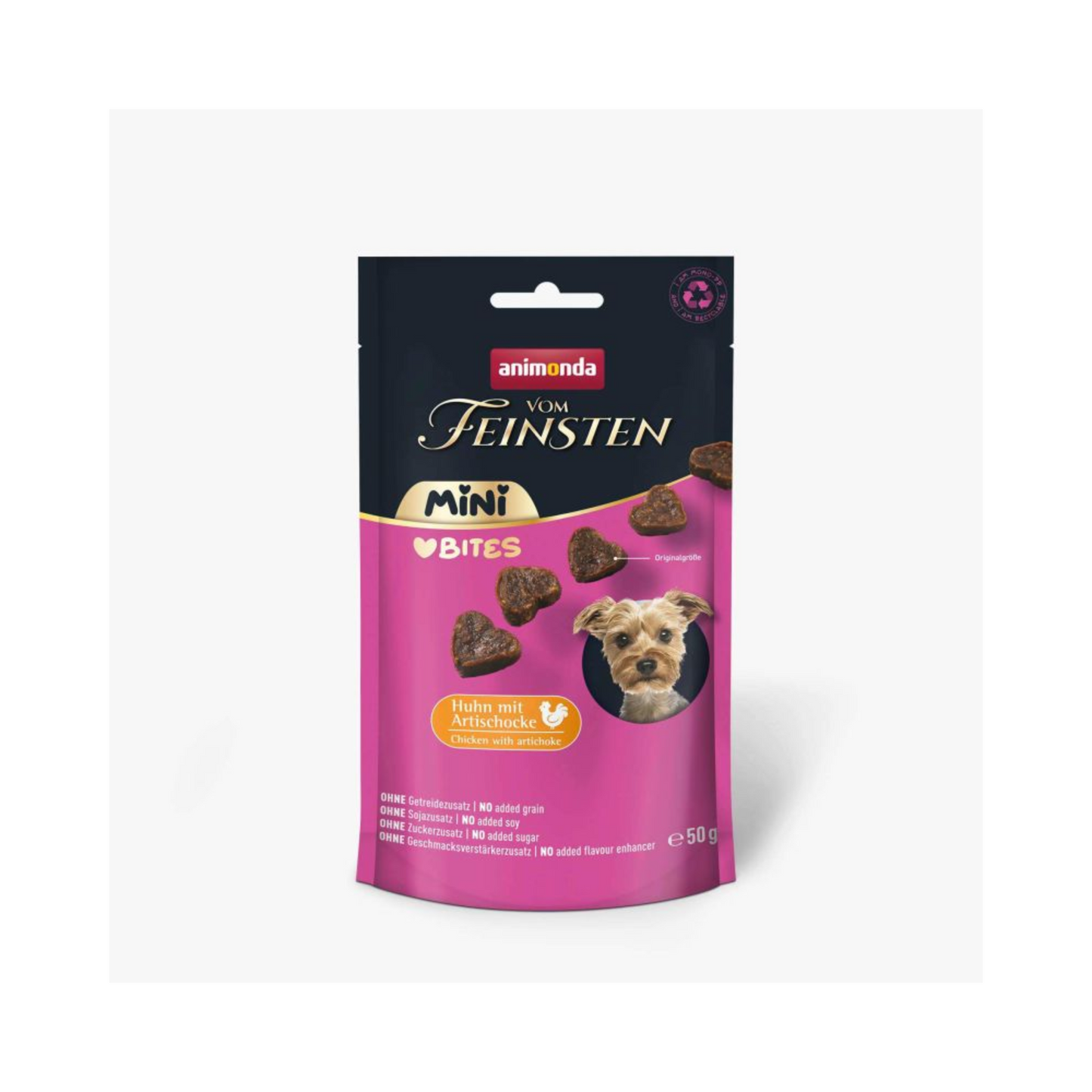 Vom Feinsten Adult Mini Love Bites – Huhn mit Artischocke