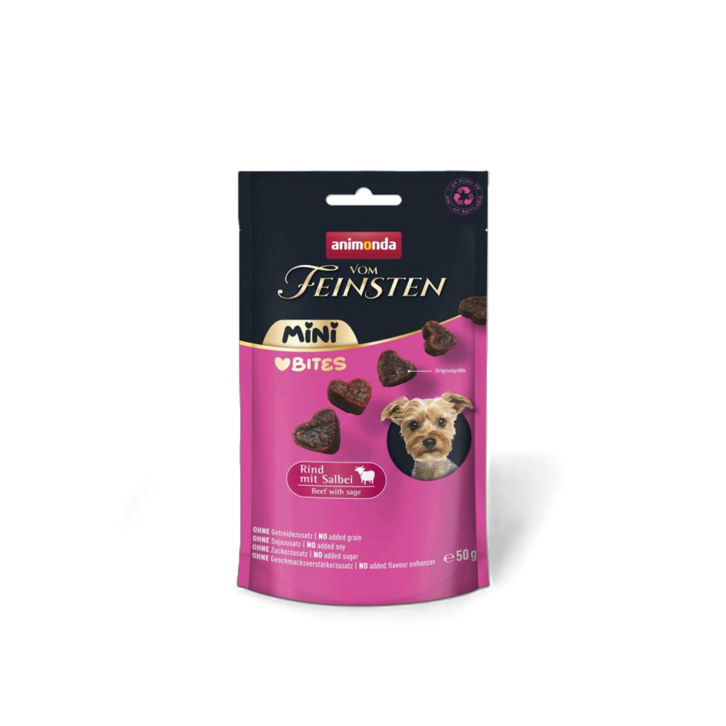 Vom Feinsten Adult Mini Love Bites – Rind mit Salbei